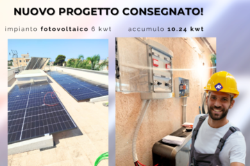 impianto fotovoltaico 6kw + accumulo